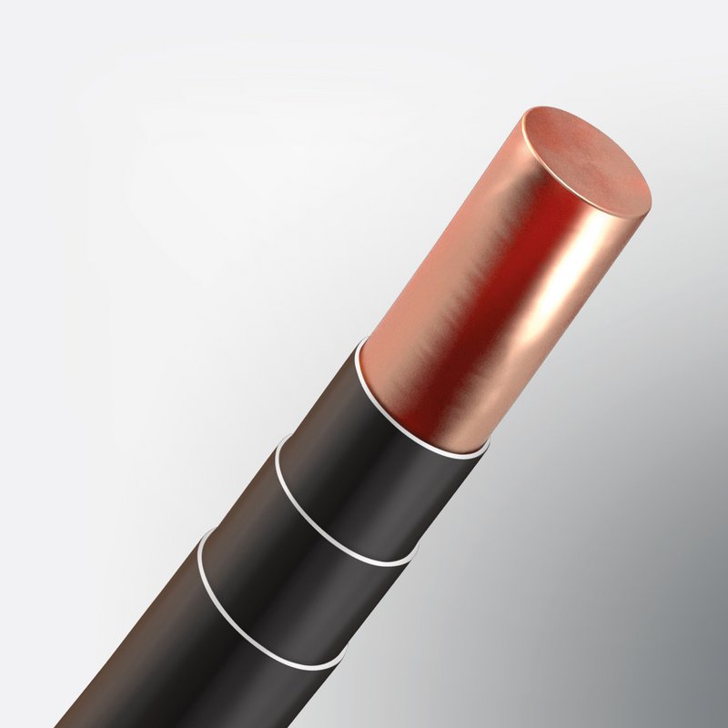 Kupferleiter mit mehrschichtiger schwarzer Isolation im Querschnitt